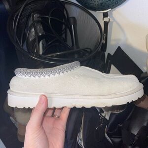 UGG Cream Slip-On Mules